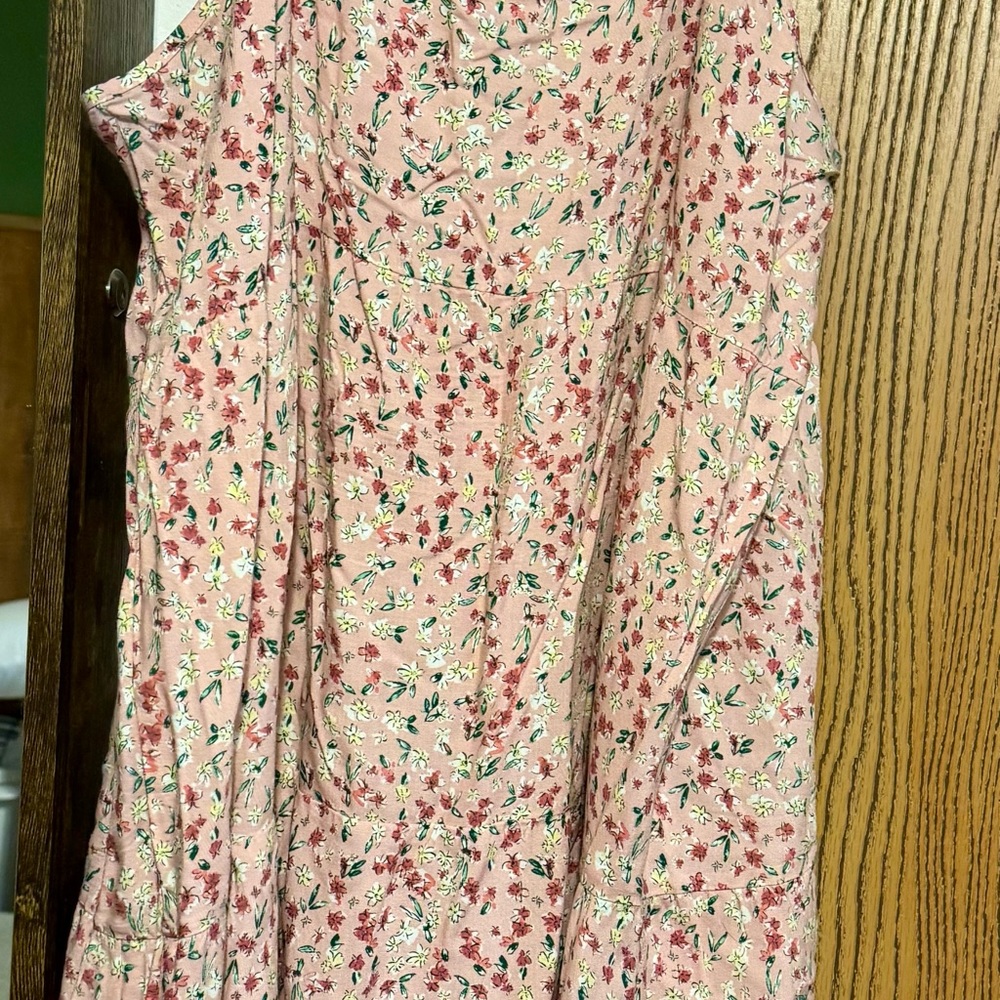 SO Pink Floral Women's Dress